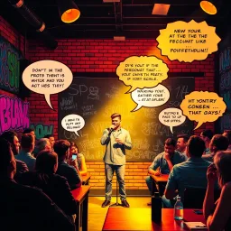 Whose Laughter is it Anyway? - Text-based game