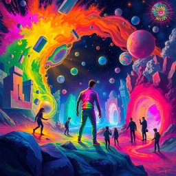 Spectrum Wars: Which Dimension is it Anyway? - Text-based game