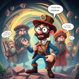 ChronoQuest: Whose Hello is it Anyway? - Text-based game
