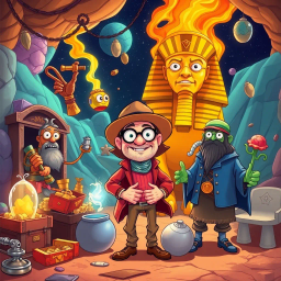 Relic Rumble: Whose Is It Anyway? - Text-based game