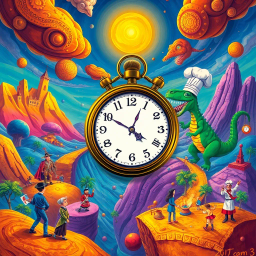 ChronoClash: Whose Time Is It Anyway? - Text-based game