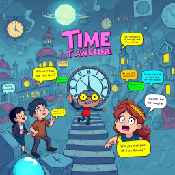 Chronochum: Whose Hello is it Anyway? - Text-based game