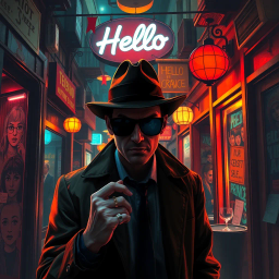 Who Said Hello? - Text-based game