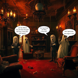 Whose Haunt Is This? - Text-based game