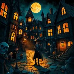 Whose Shadow Is That? - Text-based game