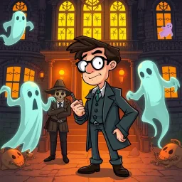 Whose Ghost Is It Anyway? - Text-based game