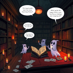 Whose Ghost Is It Anyway? - Text-based game