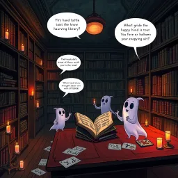 Whose Ghost Is It Anyway? - Text-based game