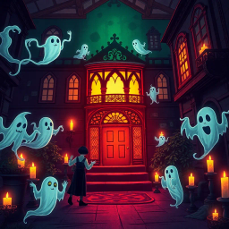 Whose Ghost Is It Anyway? - Text-based game