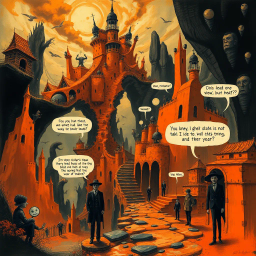 Dark Comedy & Absurdism text games