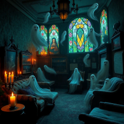 Whose Ghost Is It Anyway? - Text-based game