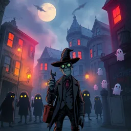 Whose Haunt Is This? - Text-based game
