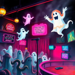 Whose Ghost Is It Anyway? - Text-based game