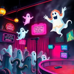 Whose Ghost Is It Anyway? - Text-based game