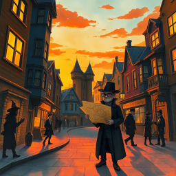 Whose Shadow Is It Anyway? - Text-based game