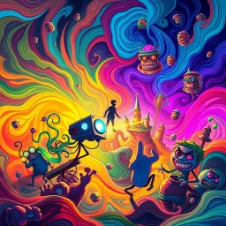 Spectrum Wars: Which Dimension Is It Anyway? - Text-based game