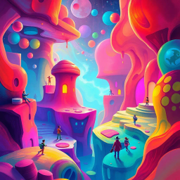 Spectrum Wars: Which Dimension Is It Anyway? - Text-based game