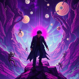 Spectrum Wars: Which Dimension Is It Anyway? - Text-based game