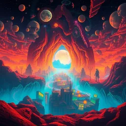 Spectrum Wars: Which Dimension is it Anyway? - Text-based game