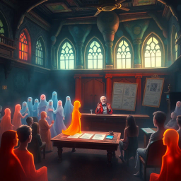 Whose Ghost Is It Anyway? - Text-based game