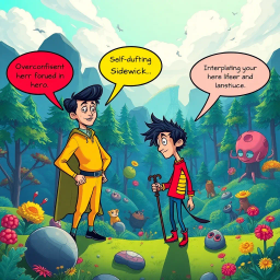 Ego Odyssey: Whose Adventure Is It Anyway? - Text-based game