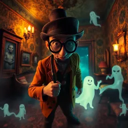Whose Haunt Is This? - Text-based game