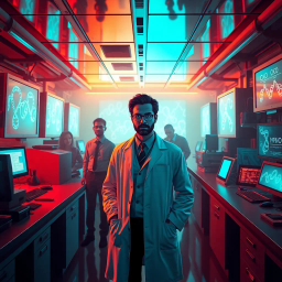 Code of Life: The Sidewinder Saga - Text-based game