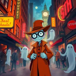 Hello, Whose Ghost Is It Anyway? - Text-based game
