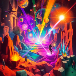 Spectrum Wars: Which Dimension Is It Anyway? - Text-based game