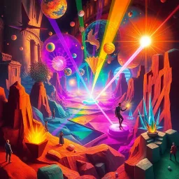 Spectrum Wars: Which Dimension Is It Anyway? - Text-based game