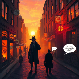 Whose Shadow is That? - Text-based game