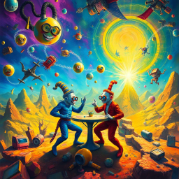 Spectrum Wars: Which Dimension Is It Anyway? - Text-based game