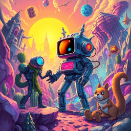 Spectrum Wars: Which Dimension is it Anyway? - Text-based game