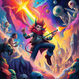 Spectrum Wars: Which Dimension Is It, Anyway? - Text-based game