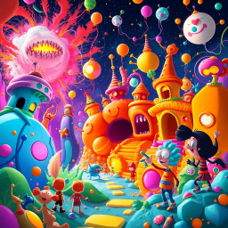 Spectrum Wars: Which Dimension Is It Anyway? - Text-based game