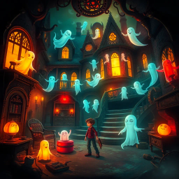 Whose Ghost is it Anyway? - Text-based game
