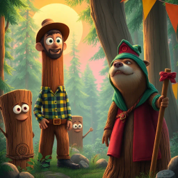 Log Jam: Whose Logs Are These Anyway? - Text-based game
