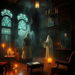 Whose Haunt Is This? - Text-based game