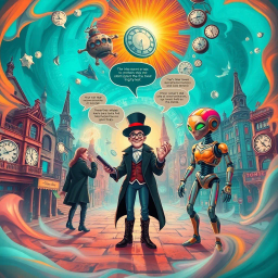 Chrono-Crisis: Whose Time Is It Anyway? - Text-based game