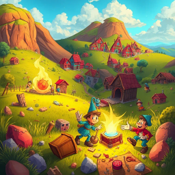 Relic Rumble: Whose is it Anyway? - Text-based game
