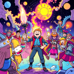 Chronocapers: Who's Time Is It Anyway? - Text-based game