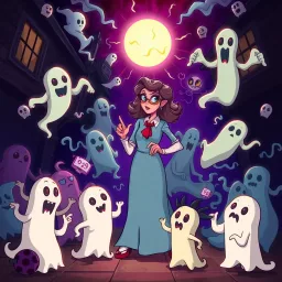Whose Ghost Is It Anyway? - Text-based game