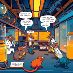 Lab Rats: Who's the Alpha? - Text-based game