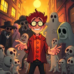 Whose Ghost Is It Anyway? - Text-based game