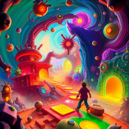 Spectrum Wars: Which Dimension Is It Anyway? - Text-based game