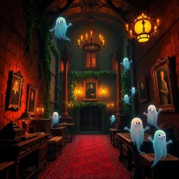 Whose Haunt is This? - Text-based game