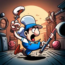 Flushed Away - Text-based game