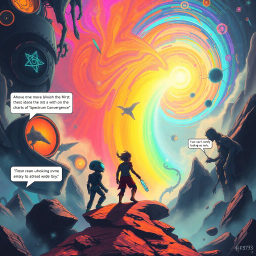 Spectrum Wars: Which Dimension is it, Anyway? - Text-based game