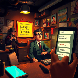 Whose Hellos Are These, Anyway? - Text-based game