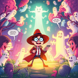 Whose Ghost Is It Anyway? - Text-based game